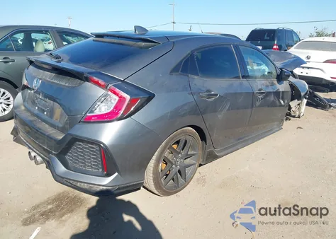 2018 Honda Civic Sport из США, поврежденный, VIN SHHFK7H44JU427249